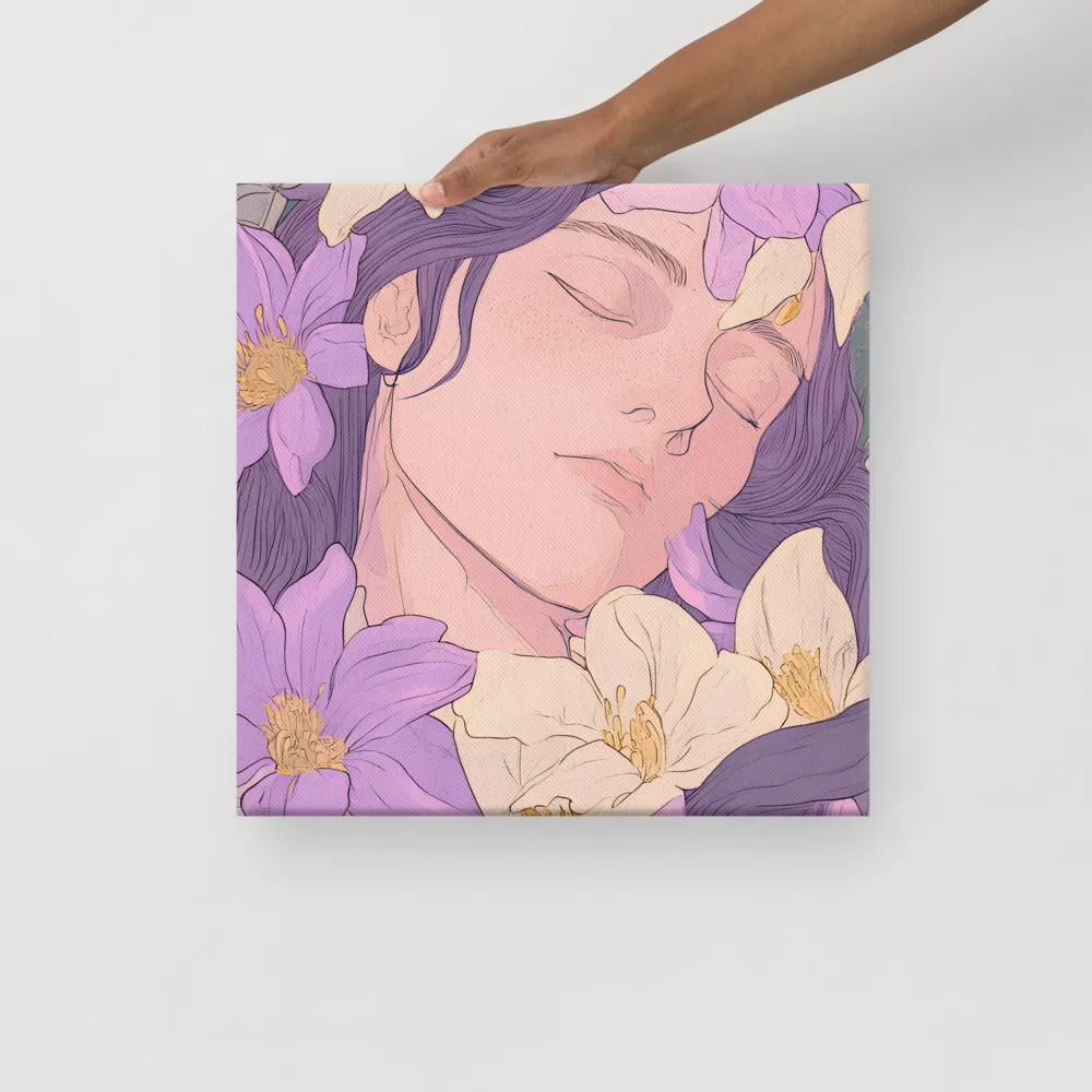 Harmony in Bloom | Canvas | 16″×16″