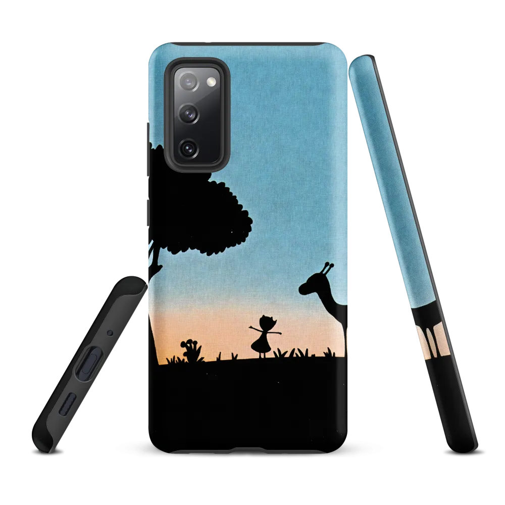 Curiosity in the Silhouette | Phone Case |  S20 FE | Tough Case | Matte