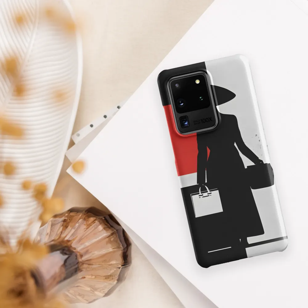 Silhouette of Elegance | Phone Case |  S20 Ultra | Snap Case | Matte