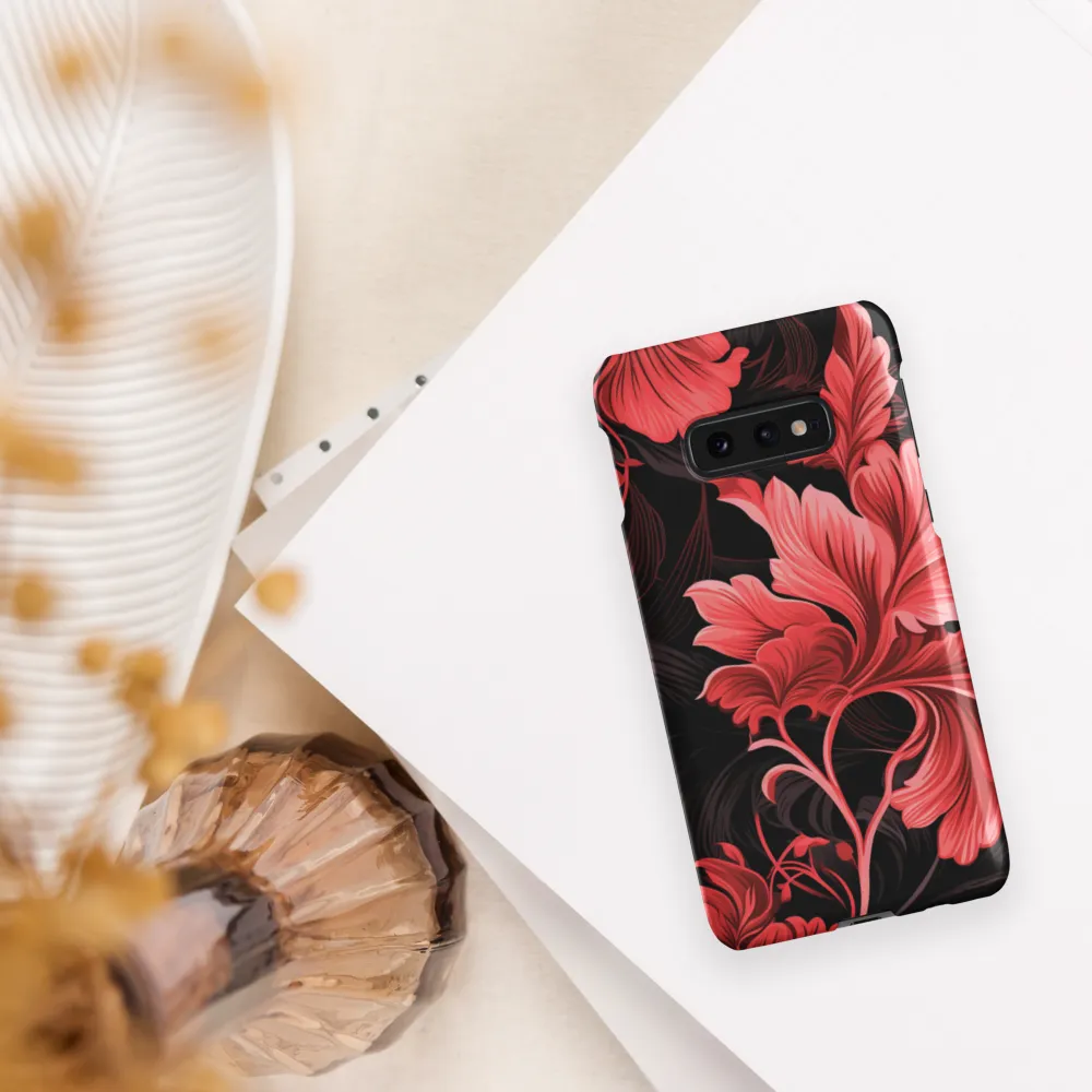 Tropical Elegance in Red