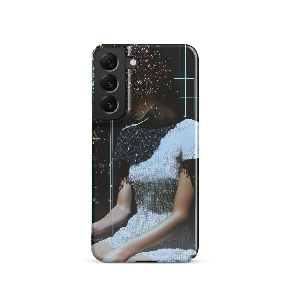 Portrait with Particle Halo