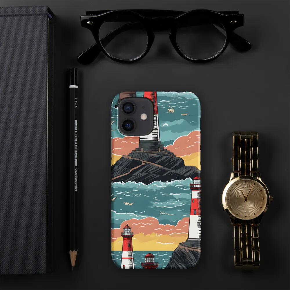 Lighthouses in a Whimsical Ocean