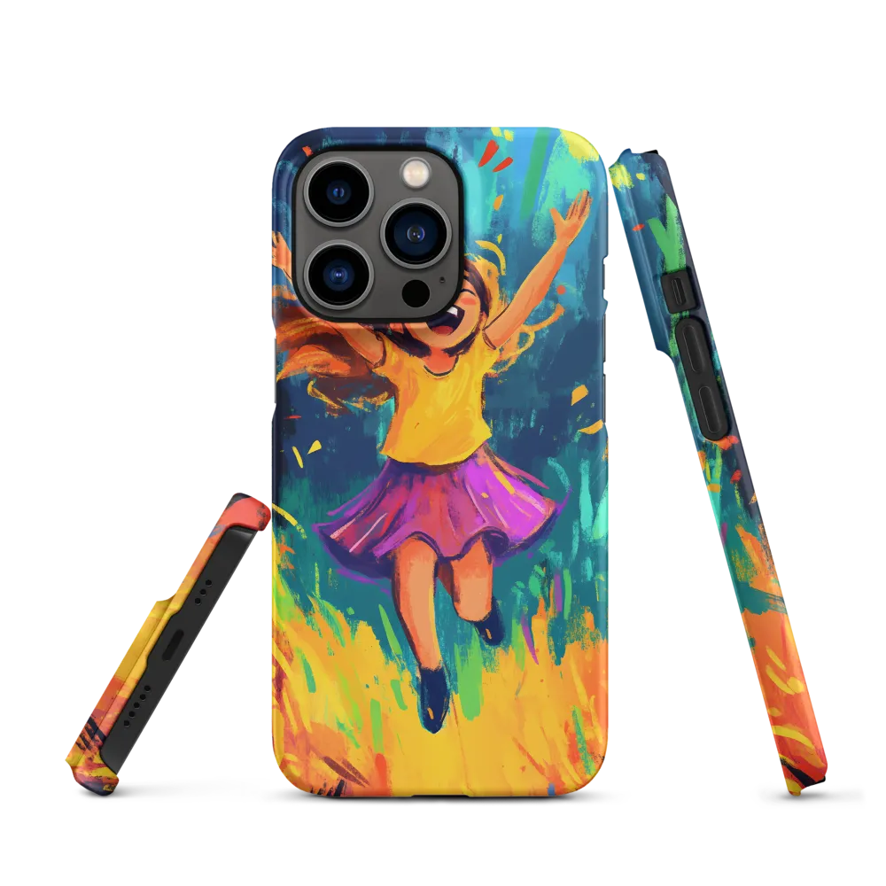 Joyful Escape into Nature | Phone Case |  13 Pro | Snap Case | Matte