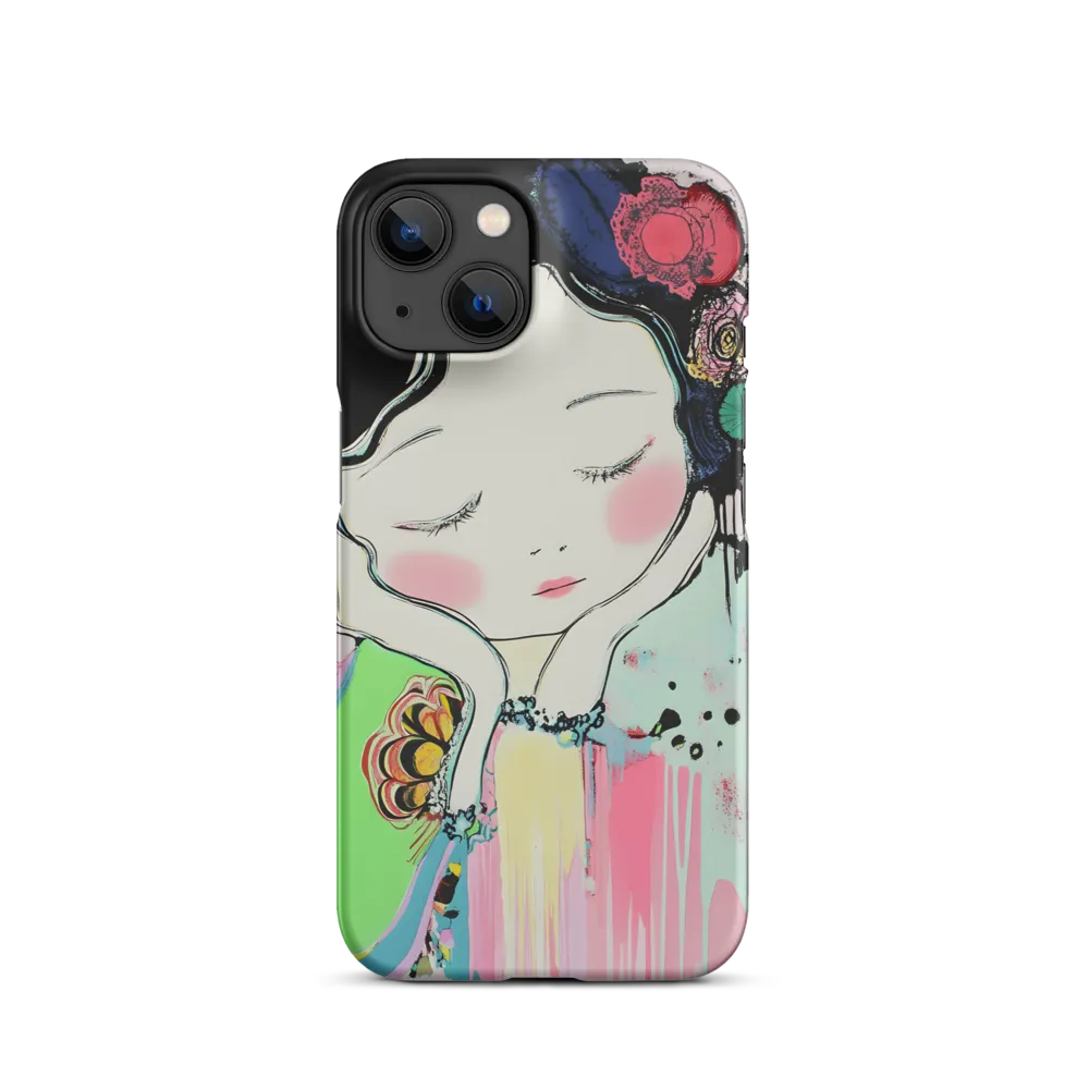 Whispers of Contemplation | Phone Case |  14 | Snap Case | Matte