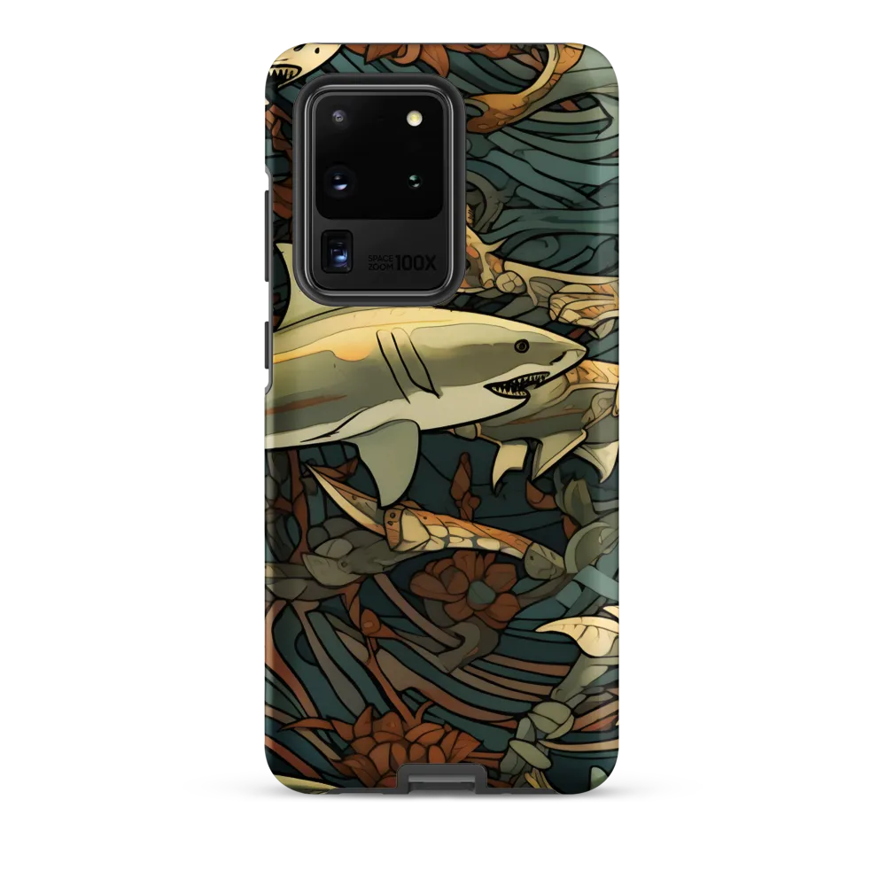 Dynamic Harmony of Sharks and Flora