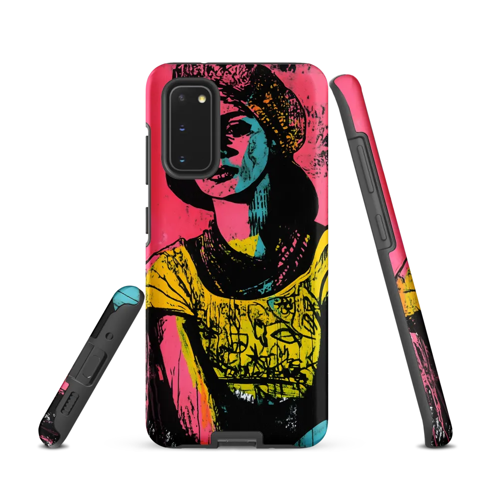 Urban Elegance: A Graffiti Portrait