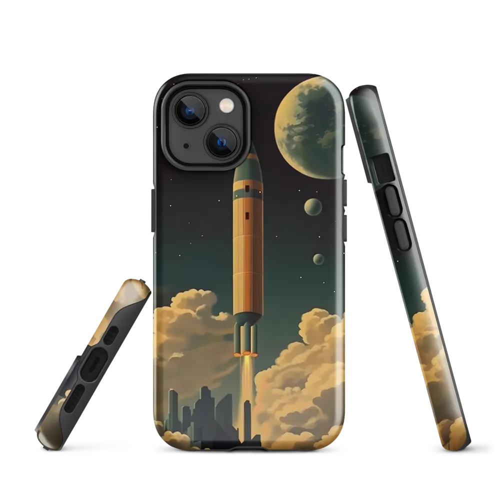 Journey Through the Cosmic Frontier | Phone Case |  14 | Tough Case | Glossy