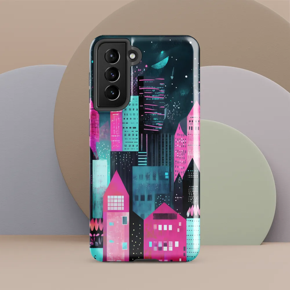 Neon Night Skyline