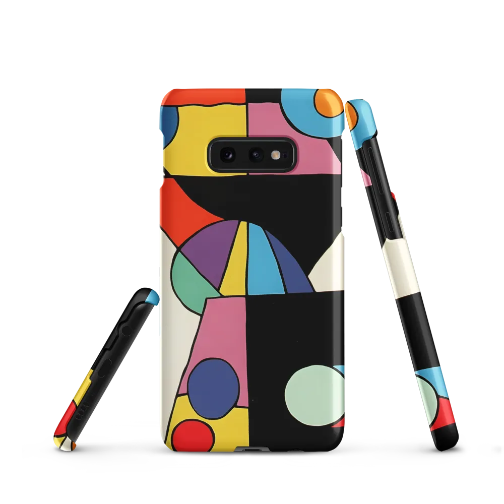 The Play of Shapes | Phone Case |  S10e | Snap Case | Matte