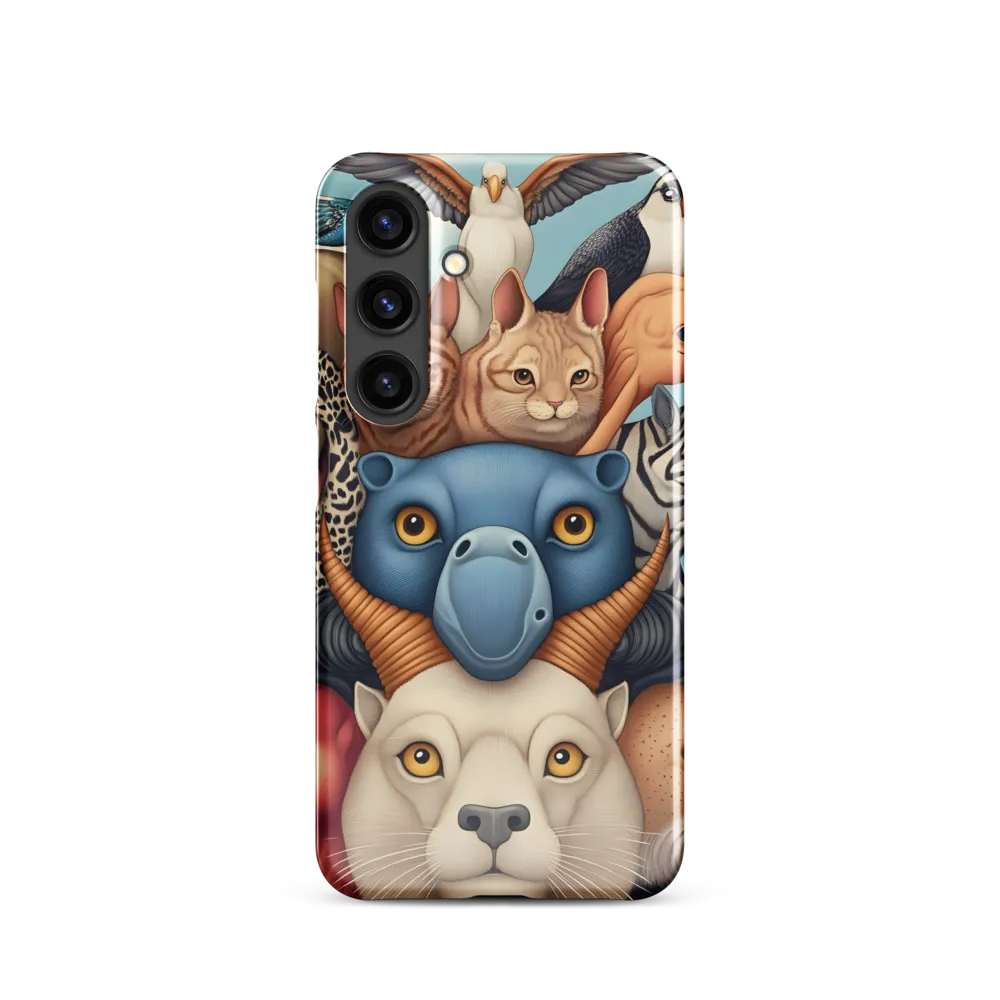 Harmonious Echoes of Wildlife | Phone Case |  S24 | Snap Case | Glossy