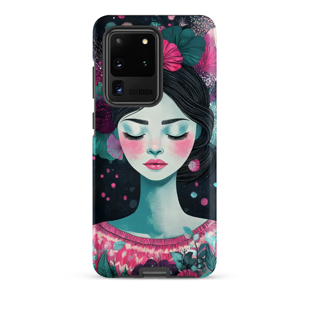 Embrace of Floral Serenity