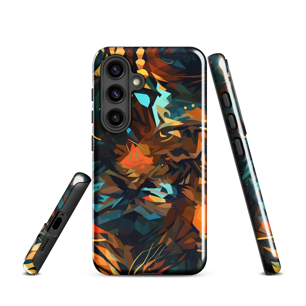 Wild Symphony: Abstract Tigers