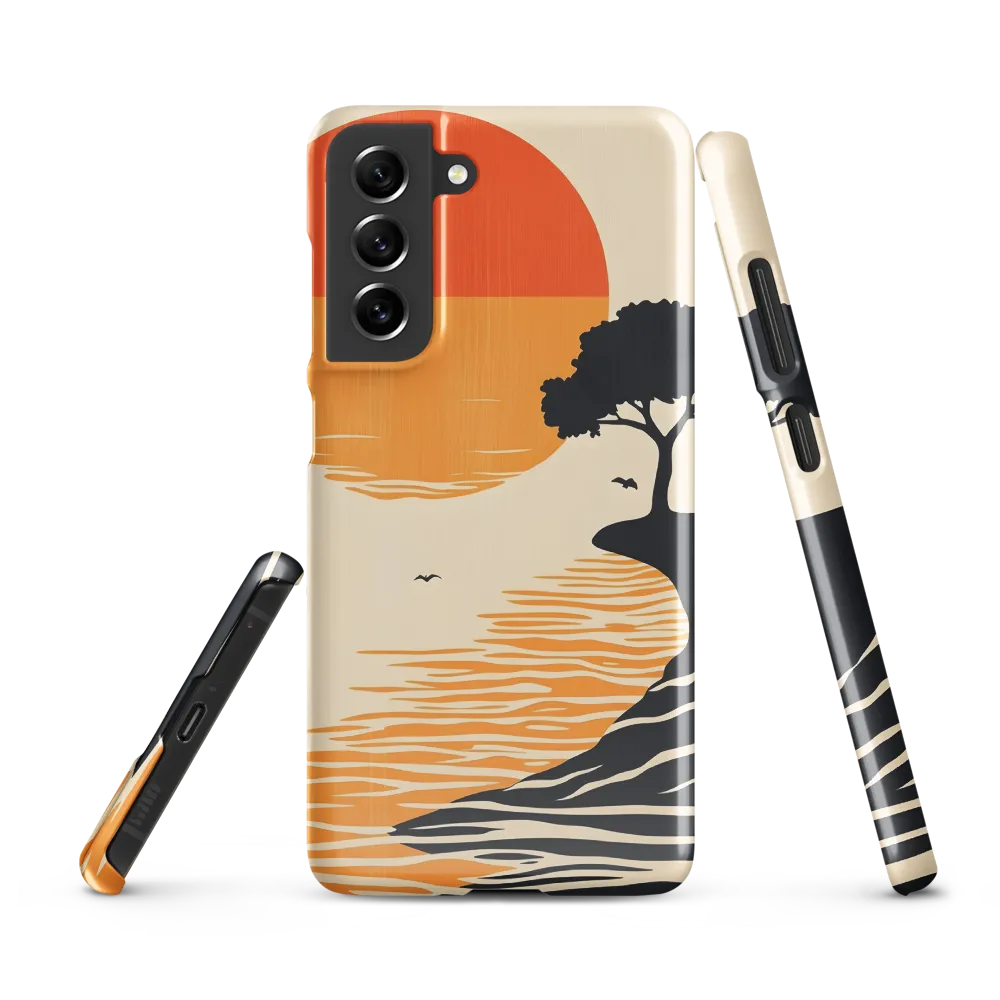 Serene Sunset | Phone Case |  S21 FE | Snap Case | Glossy
