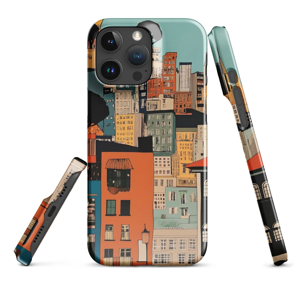 Urban Fusion: A Colorful Cityscape