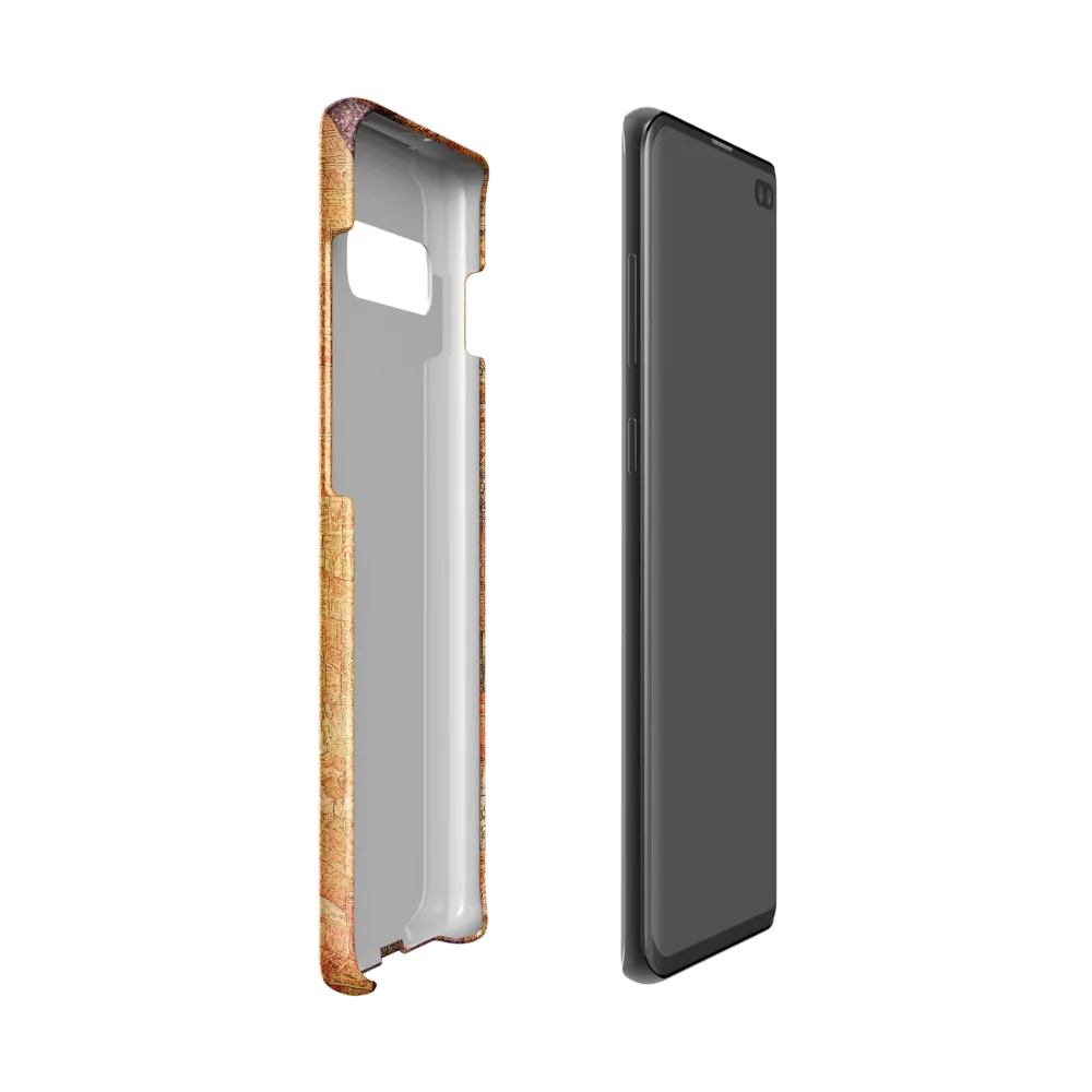 The Journey Through Shadows | Phone Case |  S10 | Snap Case | Matte