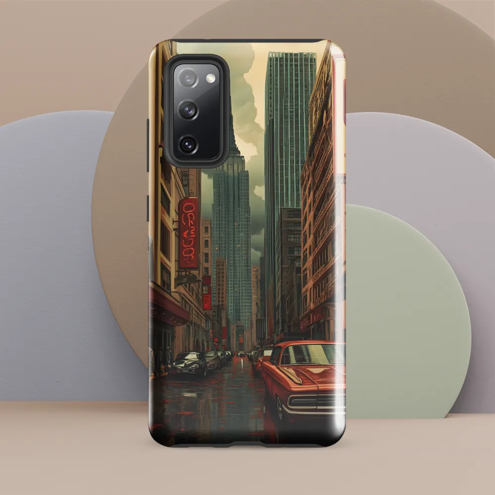 Nostalgic Cityscape: Reflections of a Forgotten Era