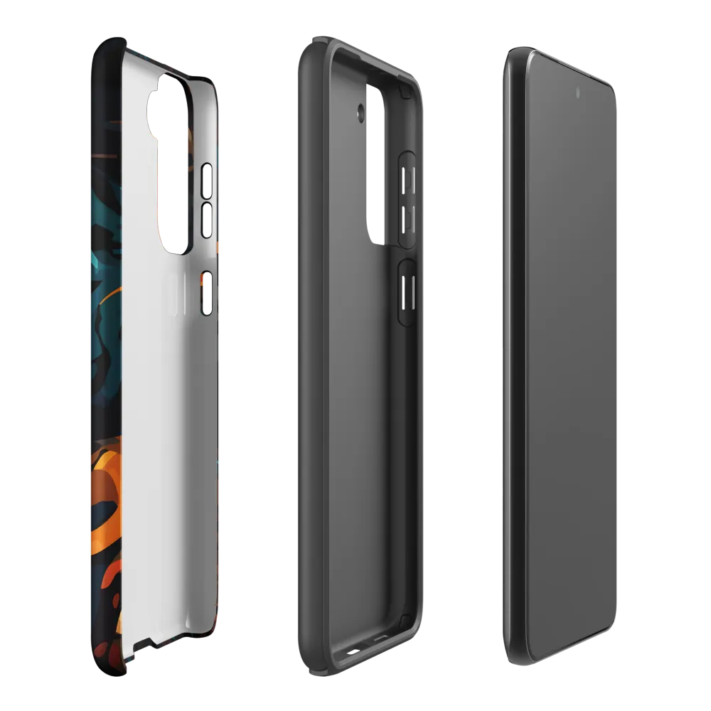 Tropical Enigma: A Wildlife Quartet | Phone Case |  S21 Plus | Tough Case | Matte