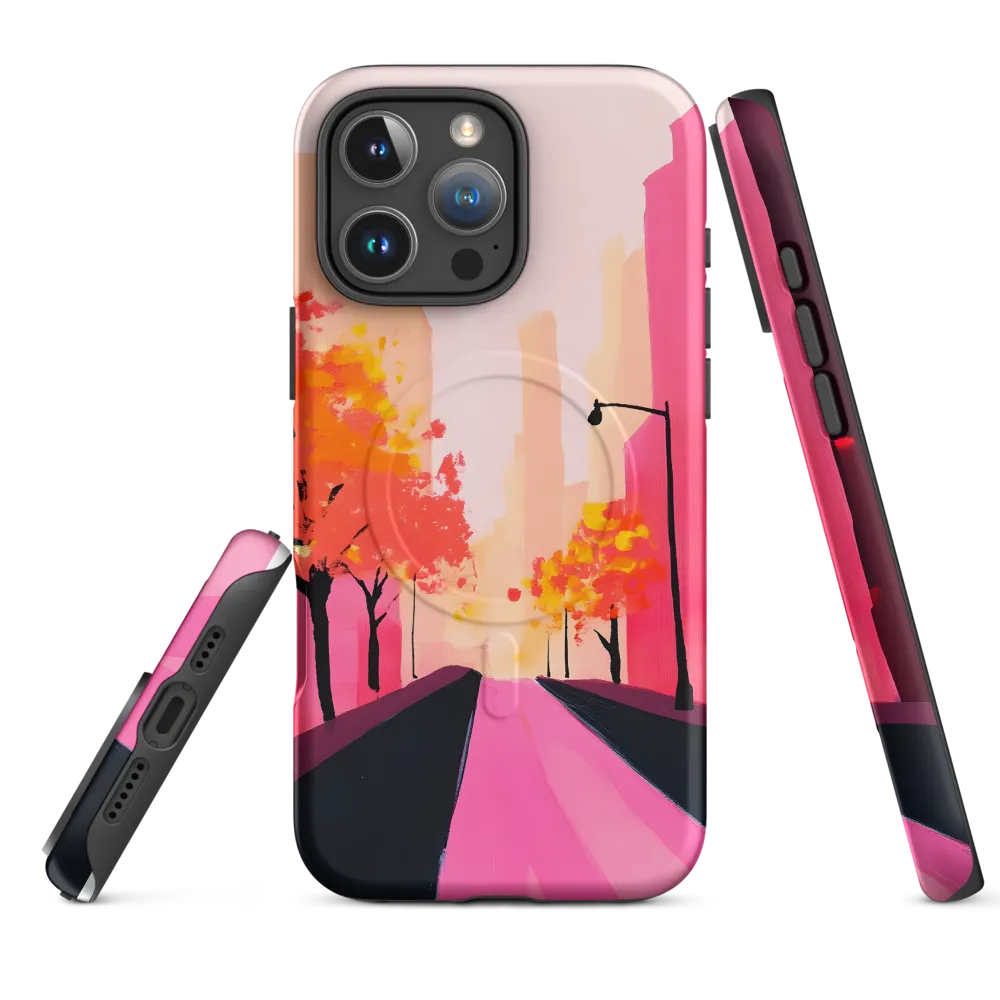 Autumn Serenity in the City | Phone Case |  16 Pro Max | MagSafe® Tough Case | Matte