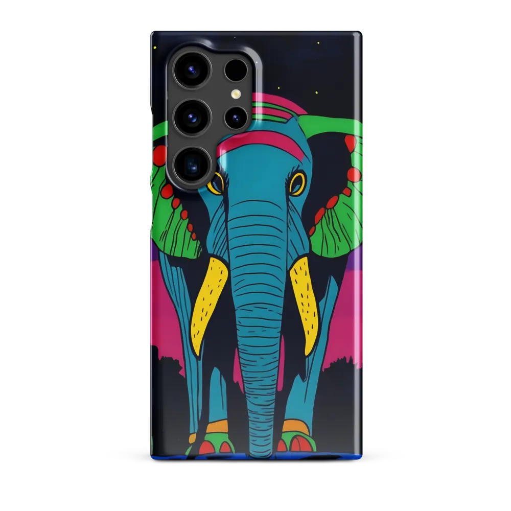 Whimsical Majesty: The Vibrant Elephant