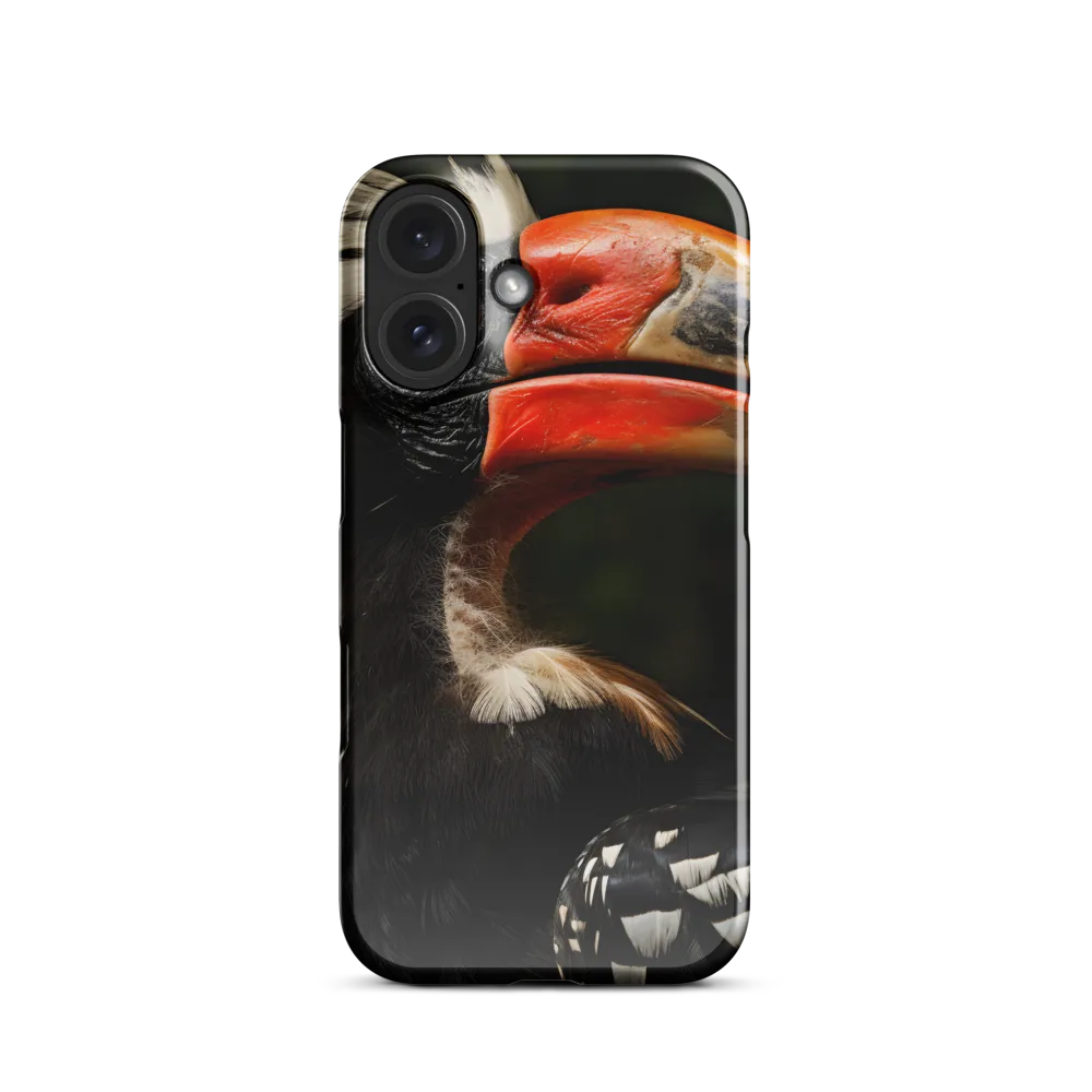 Majesty of the Hornbill | Phone Case |  16 | Snap Case | Glossy