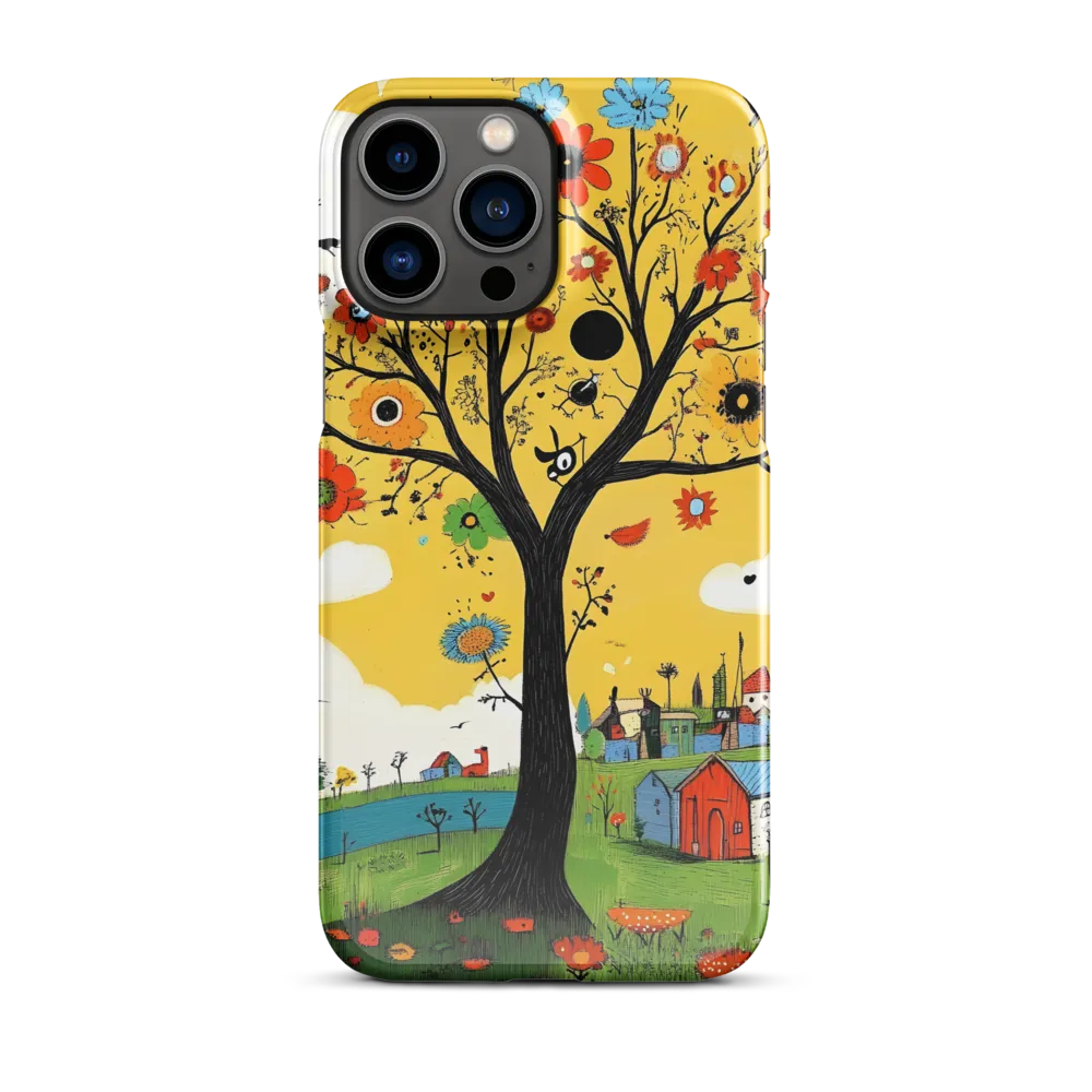 Whimsical Blooms of Life | Phone Case |  13 Pro Max | Snap Case | Glossy