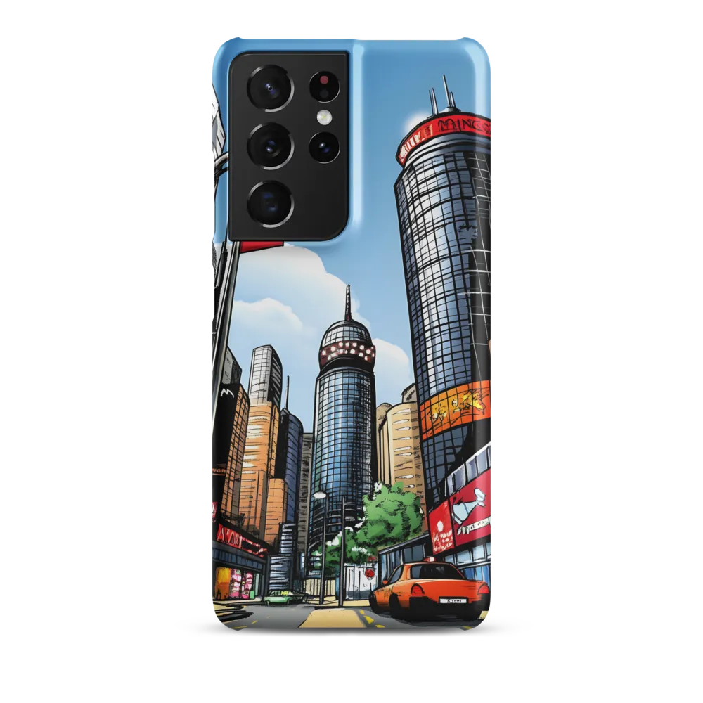 Urban Pulse: A Comic Cityscape