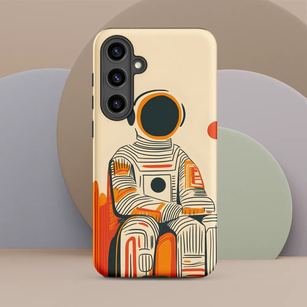 Contemplation of the Stars | Phone Case |  S24 Plus | Tough Case | Matte