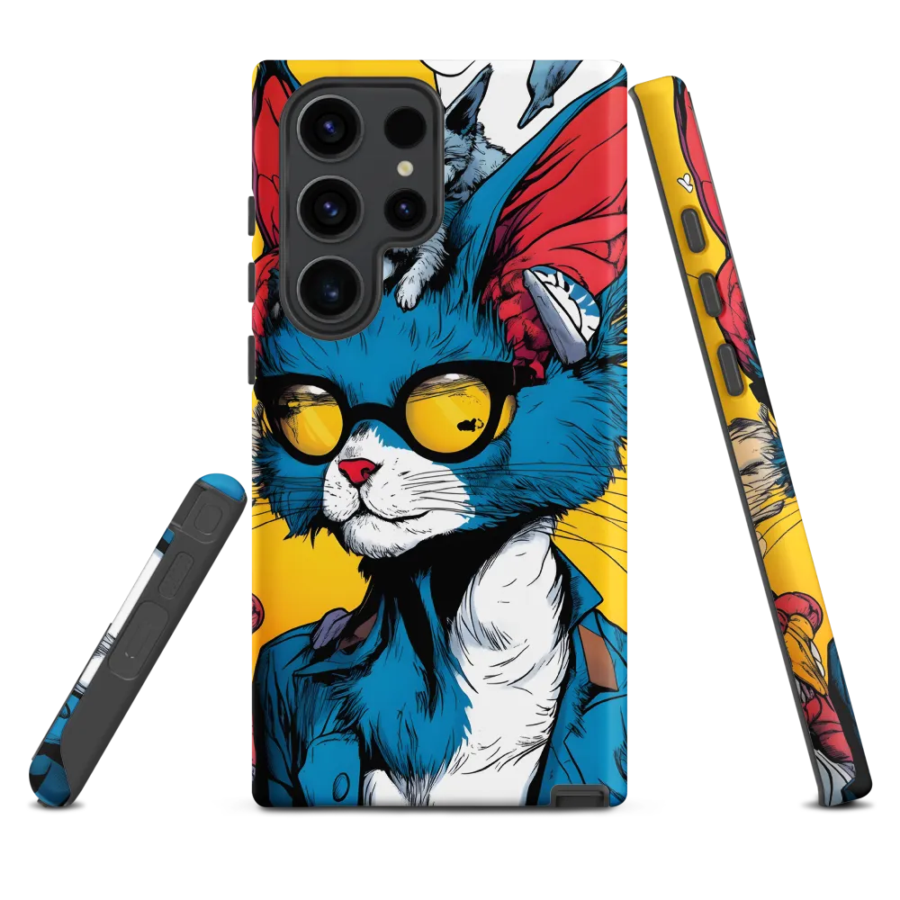 Whimsical Feline Coolness