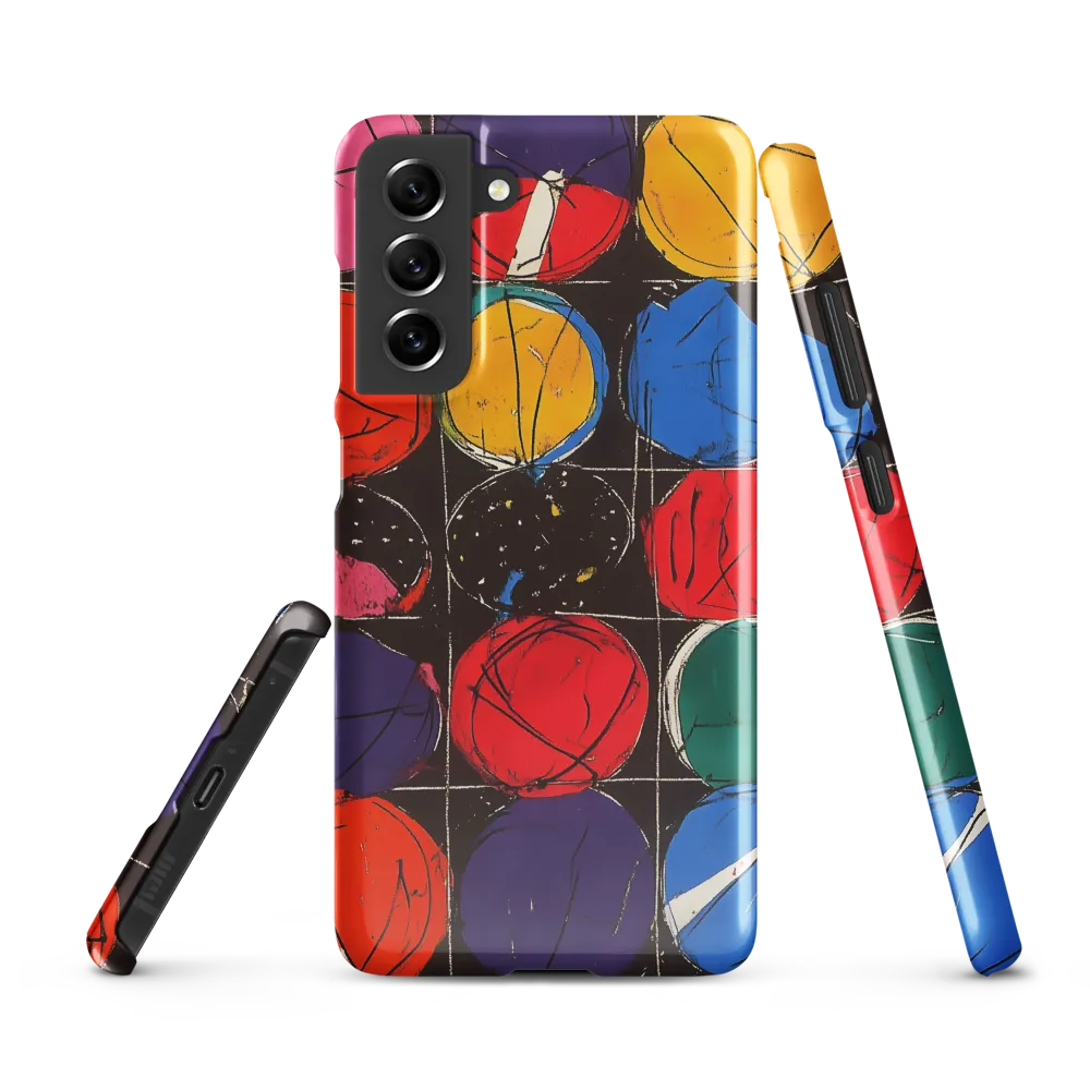 Colorful Circles in Abstract Harmony