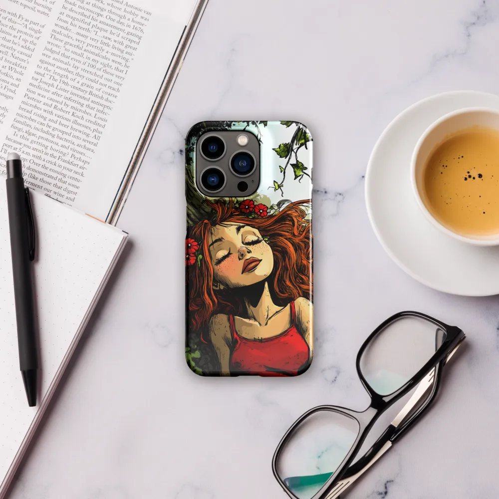 Whispers of Serenity | Phone Case |  14 Pro | Snap Case | Glossy