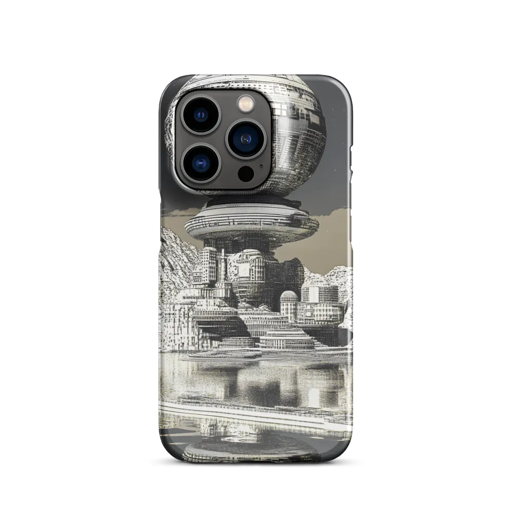 Reflections of a Futuristic Dreamscape | Phone Case |  14 Pro | Snap Case | Glossy