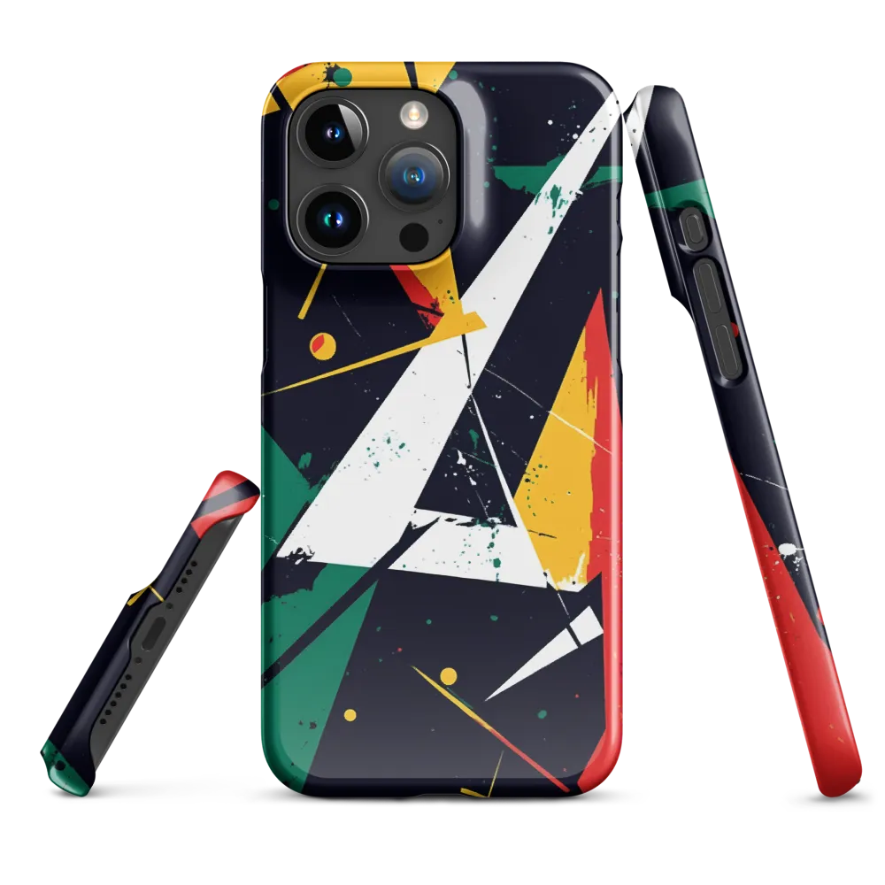 Dynamic Geometries | Phone Case |  15 Pro Max | Snap Case | Glossy