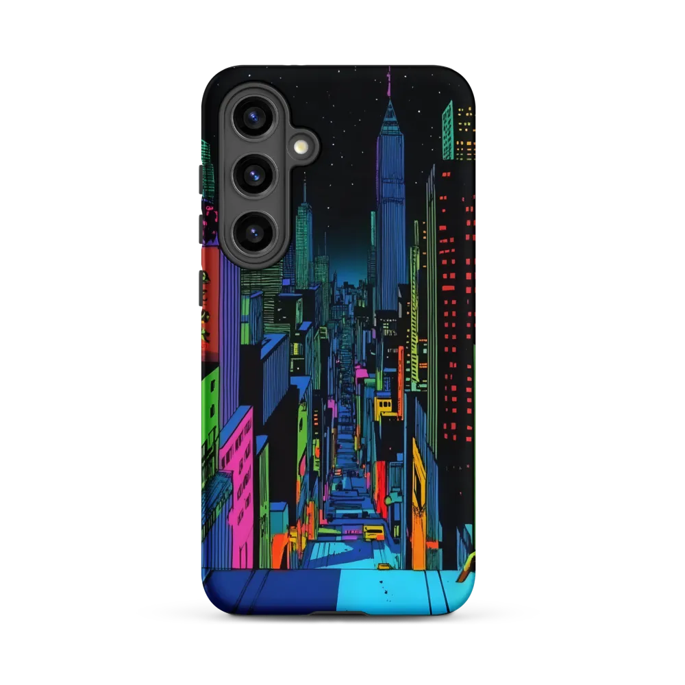Neon Dreams of a Futuristic City