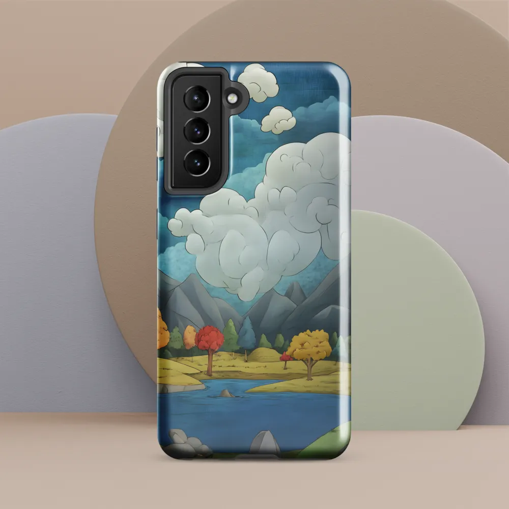 Whimsical Serenity: A Tranquil Landscape