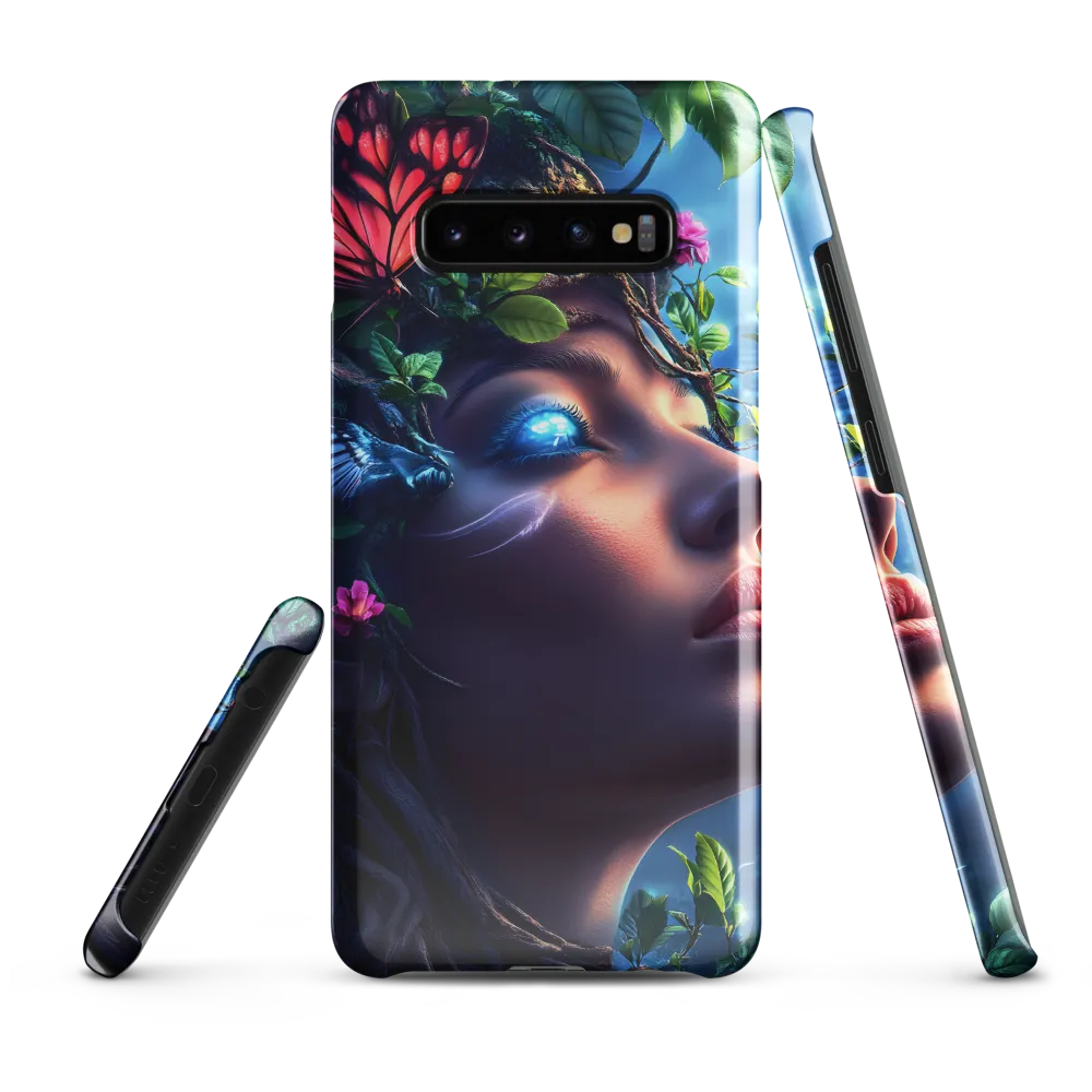 Nature's Enchantment: A Surreal Portrait | Phone Case |  S10 Plus | Snap Case | Glossy