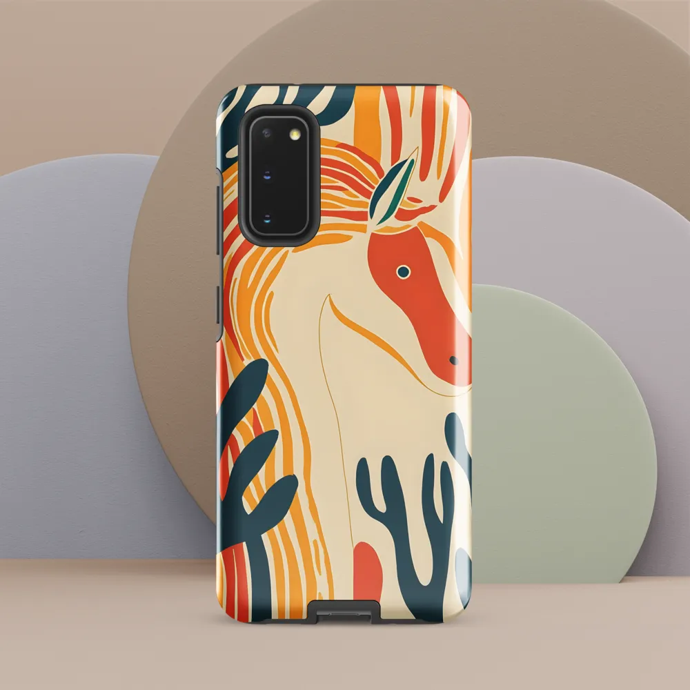 Whimsical Unicorn in a Lush Landscape