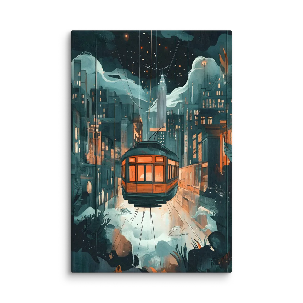 Journey Above the City | Canvas | 32″×48″
