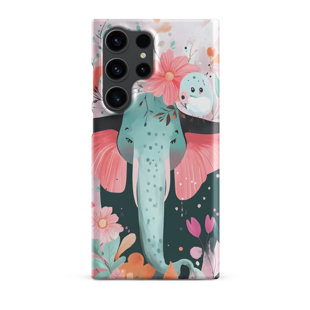 Whimsical Elephant in Bloom