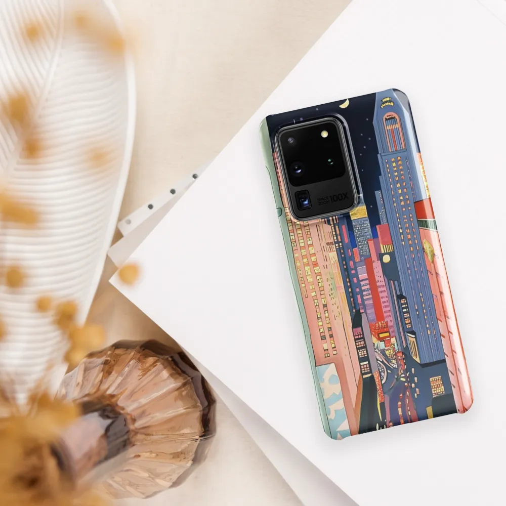 Urban Dreamscape: A Pop Art Night | Phone Case |  S20 Ultra | Snap Case | Glossy