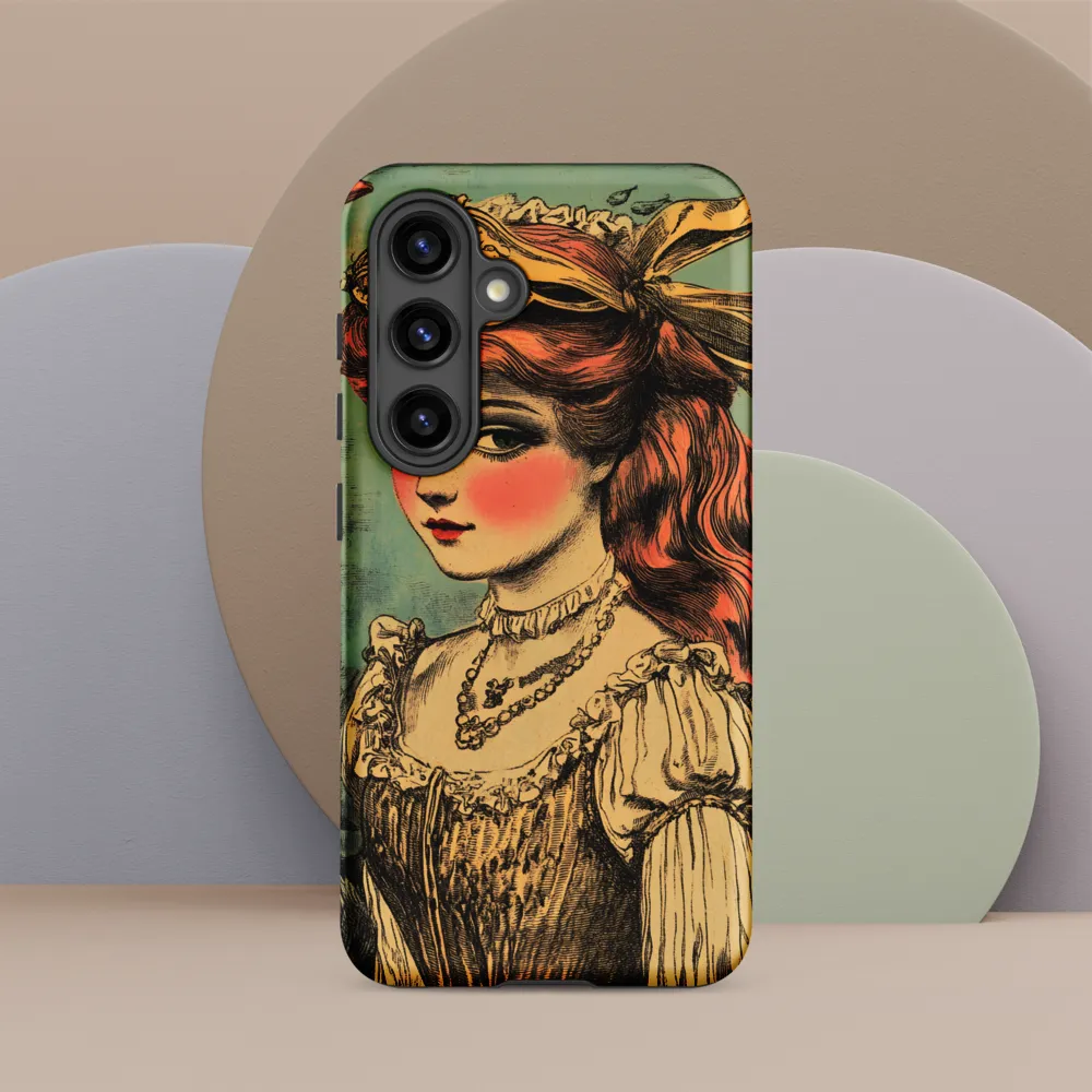 Elegance Beneath the Waves | Phone Case |  S24 | Tough Case | Matte