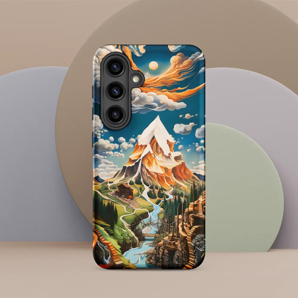 Mountain Reverie | Phone Case |  S24 | Tough Case | Matte