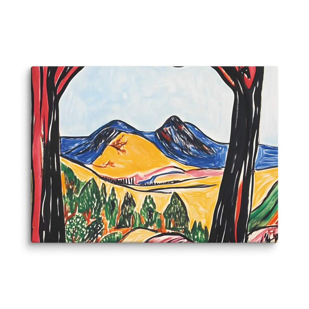 Vibrant Nature's Embrace | Canvas | 20″×28″