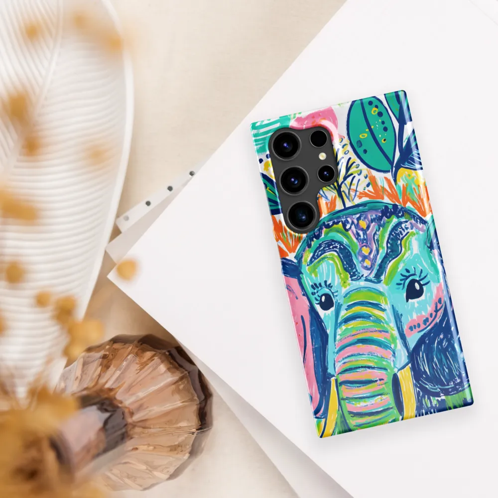 Whimsical Elephant Portrait