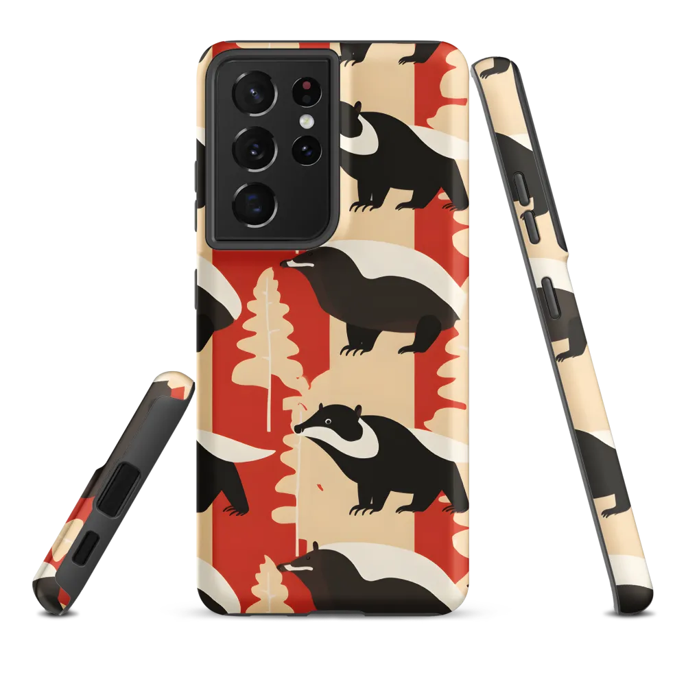 Wildlife Pattern: The Badger Tale