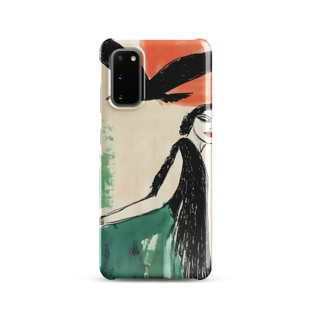 Elegance in Flight | Phone Case |  S20 | Snap Case | Glossy