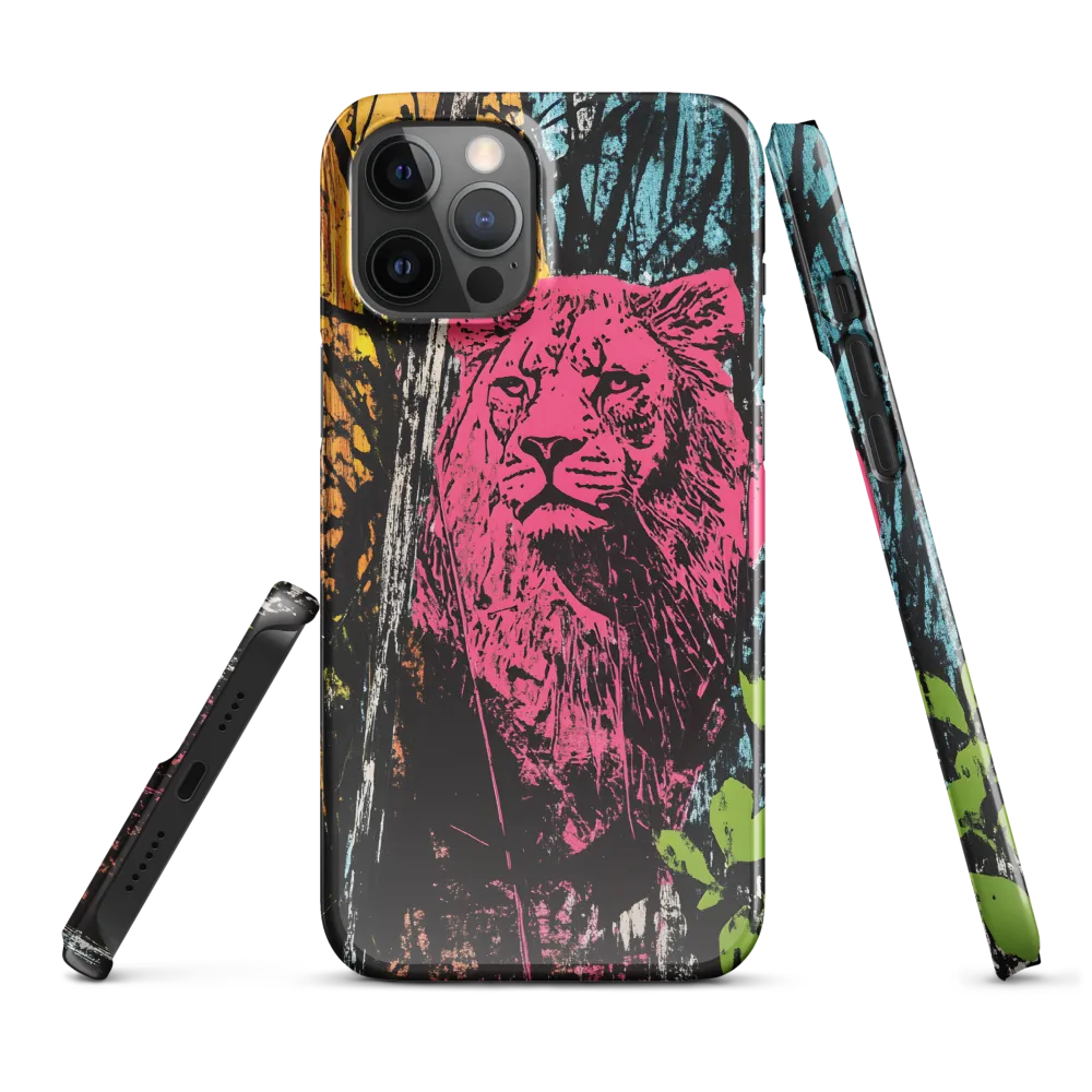 Fierce Vibrance: The Pink Lion