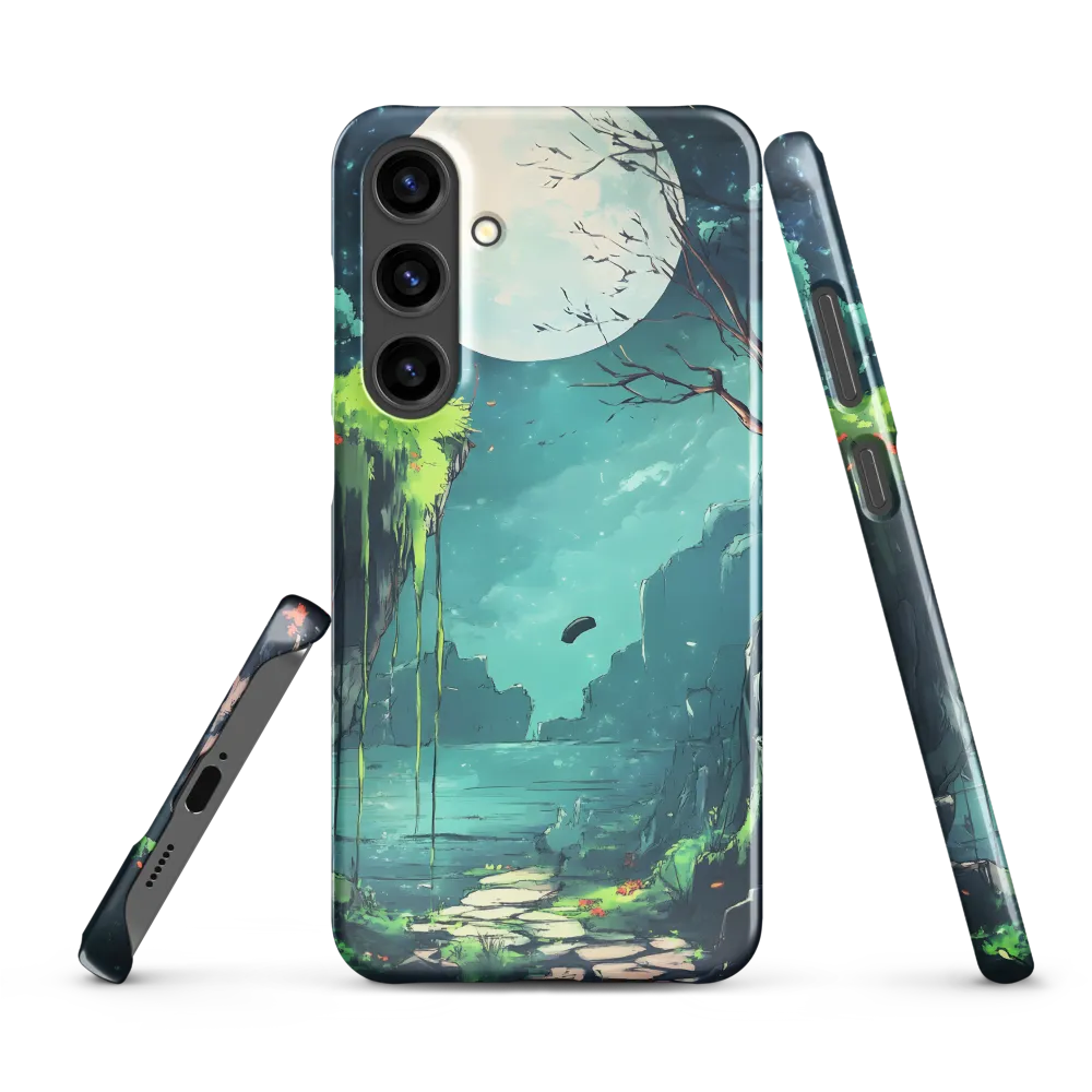 Moonlit Serenity: A Fantastical Landscape