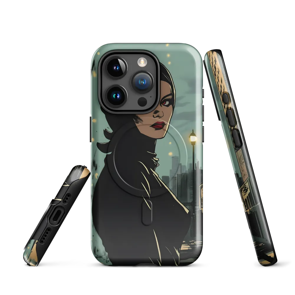 Shadows of Intrigue | Phone Case |  15 Pro | MagSafe® Tough Case | Glossy