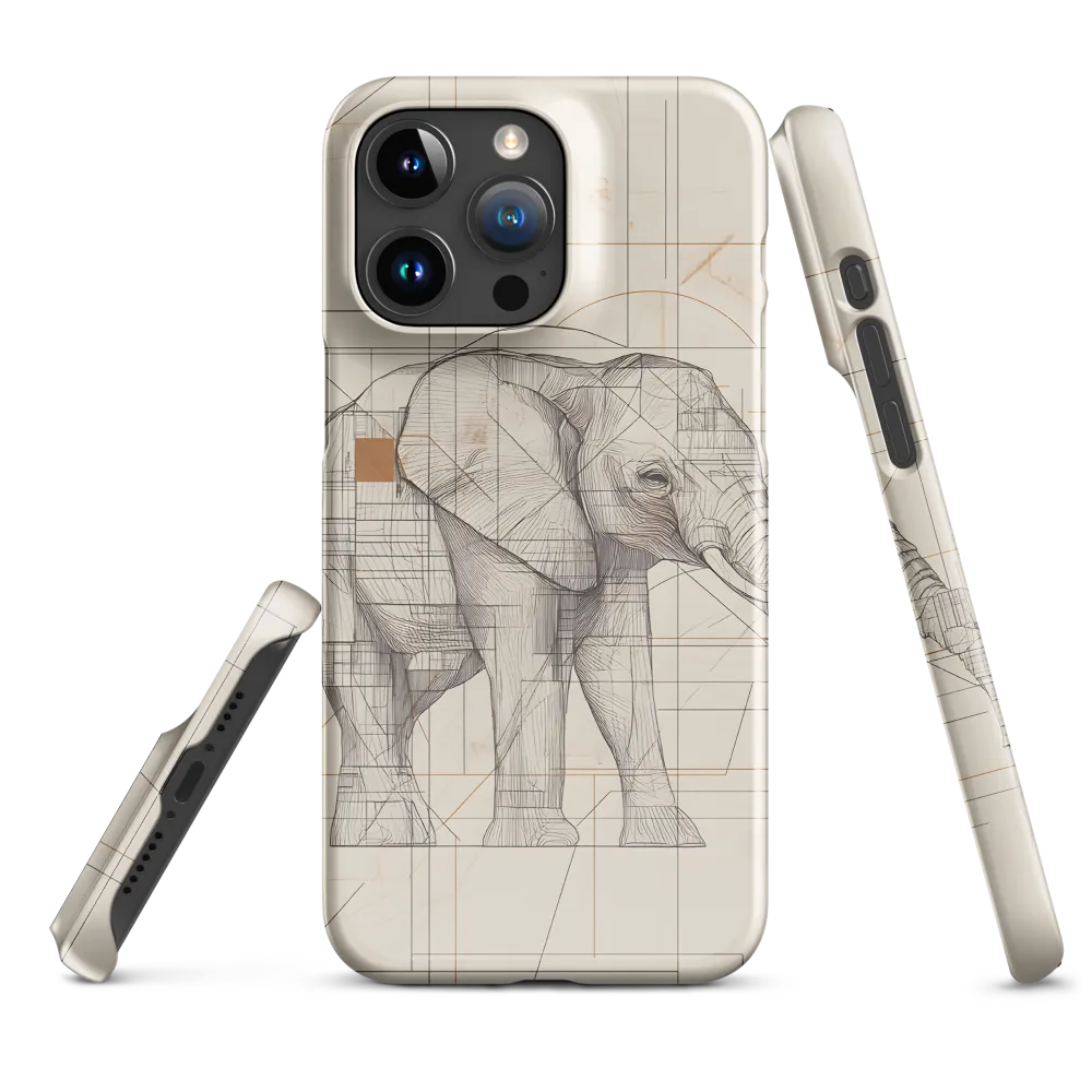 Geometric Elegance: The Steel Elephant