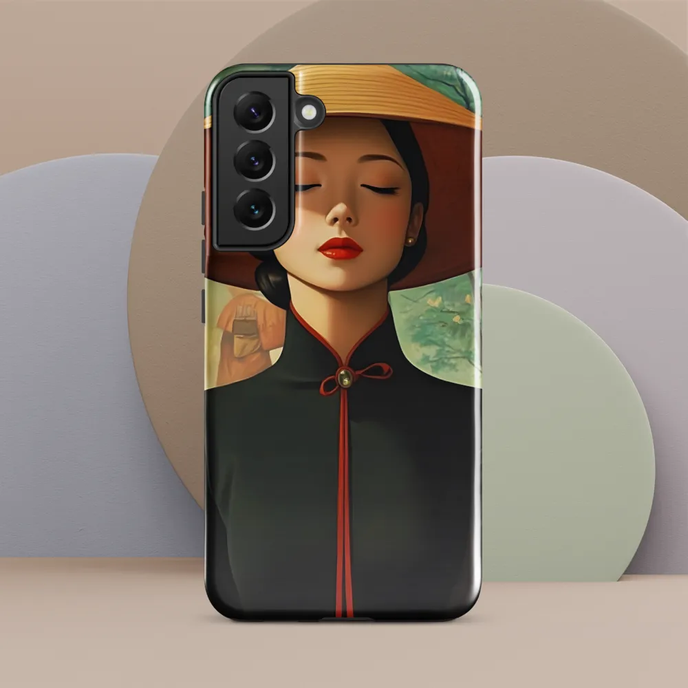 Elegance in Tranquility | Phone Case |  S22 Plus | Tough Case | Glossy